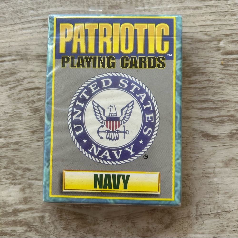 Patriotic Playing Cards - UNITED STATES NAVY